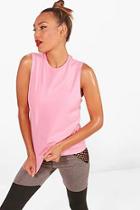 Boohoo Rachel Fit Sleeveless T-shirt