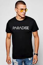 Boohoo Paradise Print T-shirt