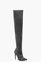 Boohoo Stiletto Pointed Toe Over The Knee Boots