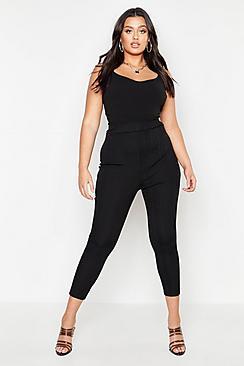 Boohoo Plus High Waisted Sculpting Bandage Leggings