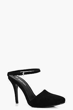 Boohoo Bethany Pointed Toe Stiletto Mule