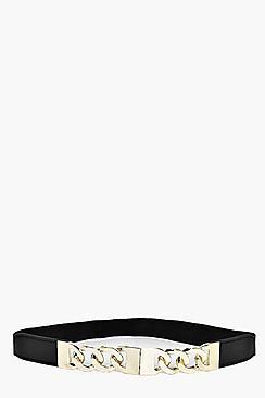 Boohoo Alice Chain Detail Waist Belt