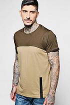 Boohoo Cut And Sew Tape Detail T-shirt