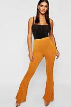 Boohoo Knitted Flare Pants