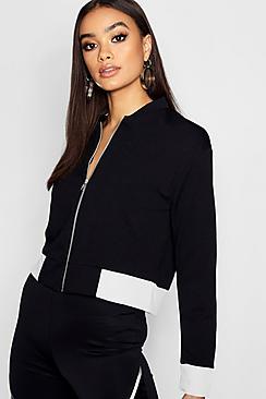 Boohoo Contrast Bomber