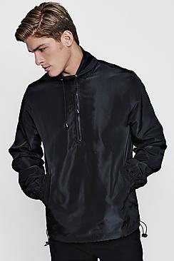 Boohoo Funnel Neck Half Zip Cagoule