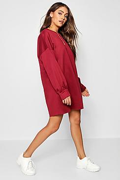 Boohoo The Perfect Oversized Sweat Dress