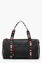 Boohoo Rosie Wrk It Slogan Contrast Trim Gym Bag