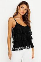 Boohoo Lace Layered Cami