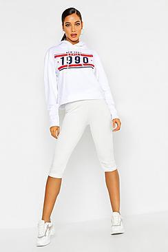 Boohoo New York Since 1990 Oversized Hoody