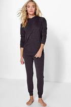 Boohoo Kelly Hooded Top And Cuff Skinny Joggers
