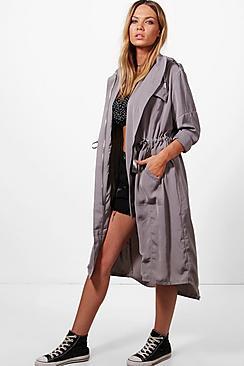 Boohoo Longline Utility Parka