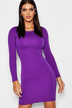 Boohoo Long Sleeved Bodycon Dress