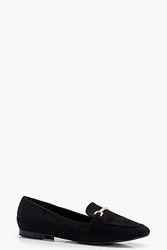 Boohoo Rosie Metal Trim Mule Loafer