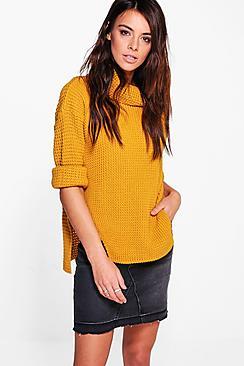 Boohoo Jennifer Roll Neck Jumper