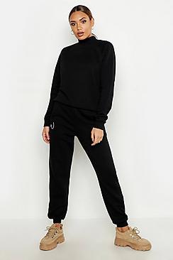 Boohoo Woman Slogan Cuff Bottom Jogger