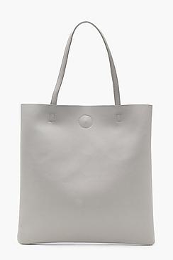 Boohoo Crosshatch Basic Shopper