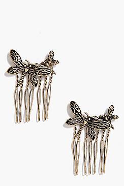 Boohoo Natalie Dragonfly Hair Slide