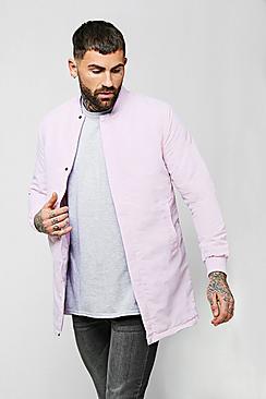 Boohoo Longline Bomber Jacket
