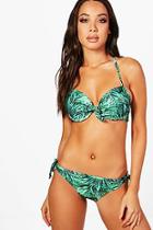 Boohoo Goa Mix And Match Rainforest Underwired Top