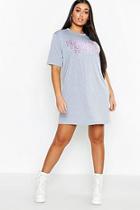 Boohoo Plus Honey Honey Honey T-shirt Dress