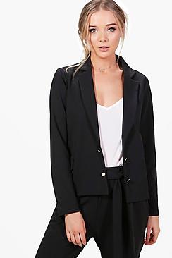 Boohoo Laura Double Breasted Blazer