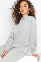 Boohoo Basic Overhead Sweater Hooded