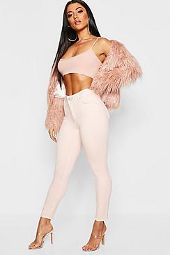 Boohoo High Waist Skinny Jean