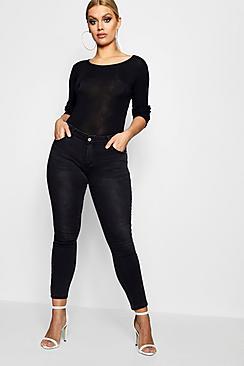 Boohoo Plus Hannah Skinny Jean