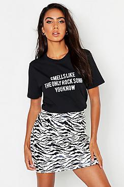 Boohoo Oversized Band Tee