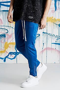 Boohoo Quavo Tricot Pintuck Panelled Jogger
