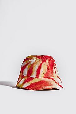 Boohoo Tie Dye Print Bucket Hat