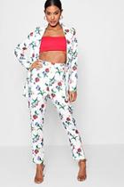 Boohoo Laura Boutique Floral Occasion Suit Trouser