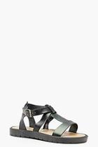 Boohoo Bethany Cleated Strappy Sandals