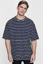 Boohoo Oversized Yarn Dye Stripe T-shirt