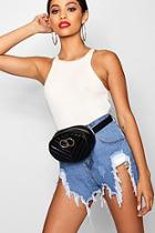 Boohoo Amy Double Circle Belt Bag