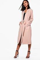 Boohoo Ria Silky Duster