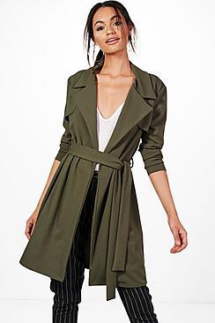 Boohoo Bethany Tailored Duster Coat