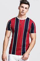 Boohoo Vertical Retro Stripe T-shirt