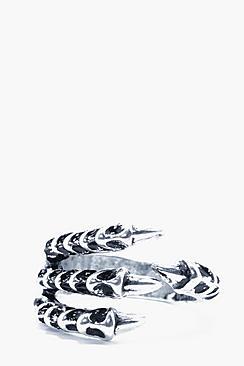 Boohoo Silver Claw Ring