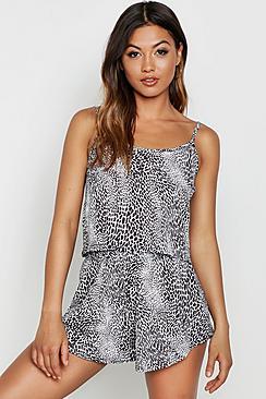 Boohoo Dalmation Print Cami Set