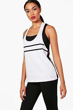 Boohoo Emily Mono Fit Running Vest