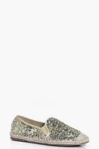 Boohoo Frankie Sequin Espadrille