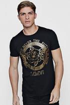 Boohoo Floral Foil Print T-shirt