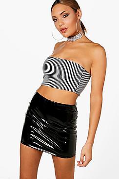 Boohoo Stripe Bandeau