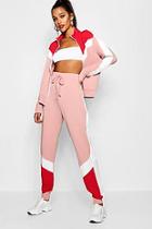 Boohoo Tall Molly Sports Bomber+ Jogger Loungeset