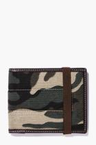 Boohoo Camo Wallet With Elastic Fastening Camo