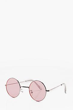 Boohoo Pink Tinted Lens Glasses