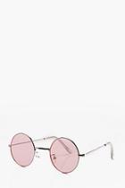 Boohoo Pink Tinted Lens Glasses