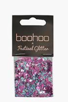 Boohoo Festival Glitter Bag - Mermaid